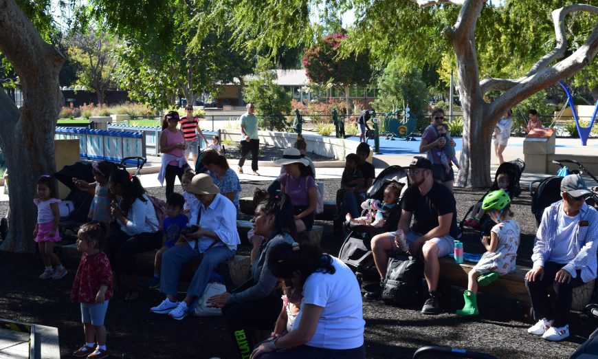 Sunnyvale will offer free watercolor classes to disabled residents. They also host storytime events at the Magical Bridge playground.