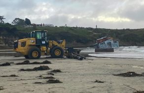 Santa Cruz Wharf Could be Closed for Weeks as Heavy Equipment and 10 Miles of Debris Need to be Removed from the Ocean