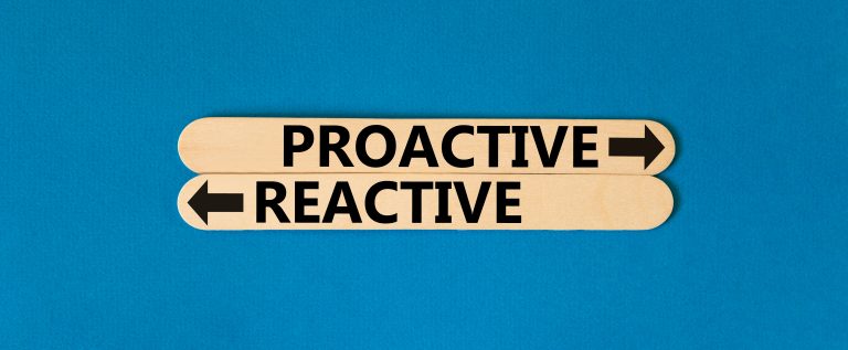 Milestones – Proactive Reactive – Opinion