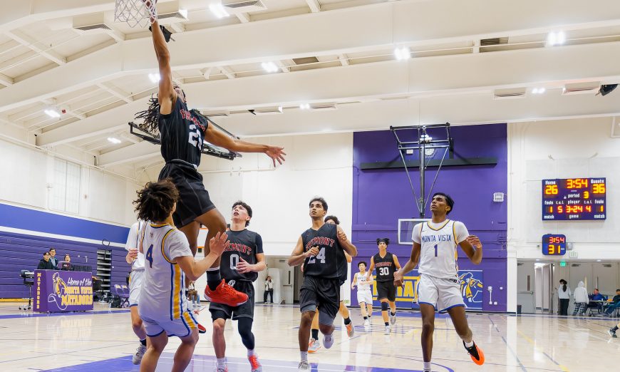 Despite a third quarter setback, the Fremont Firebirds beat the Monta Vista Matadors 45-41 on Jan. 8 to move to third in the division.