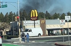 Underground Van Fire Quickly Extinguished at Apartment Complex, No Injuries