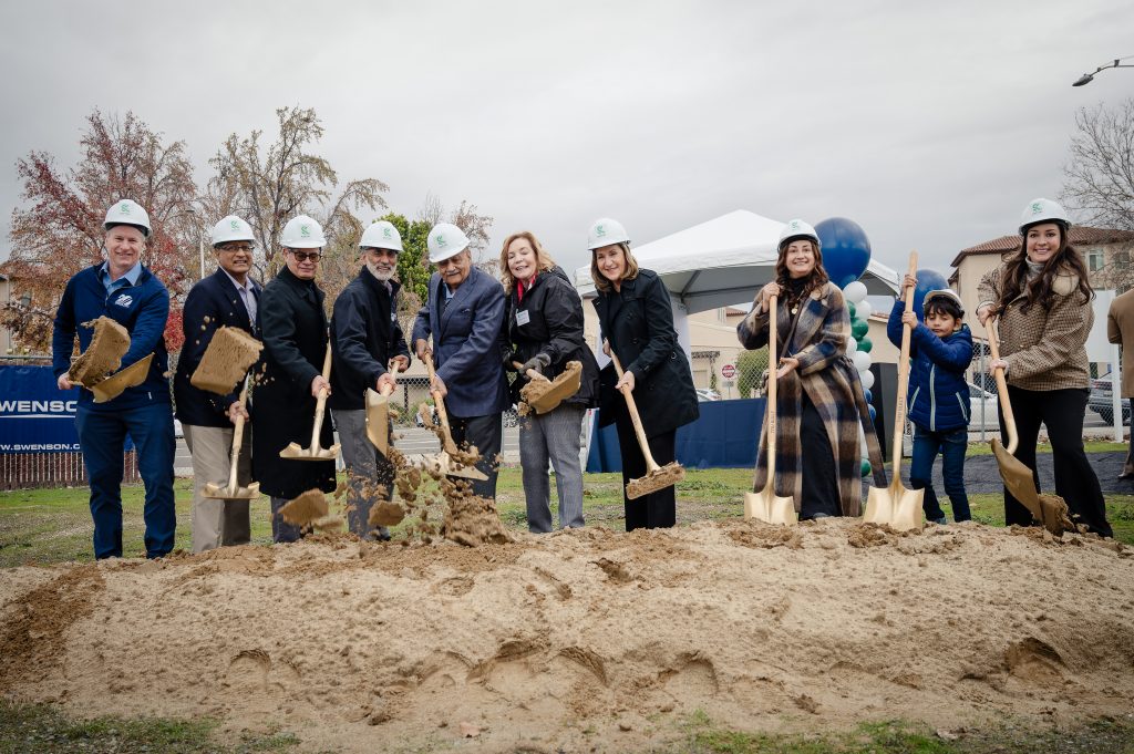 Developer Kapital Partners and Santa Clara city leaders broke ground in December on a housing development near Santa Clara University.