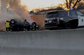 SUV Catches Fire on Lawrence Expressway, Kills Local Man