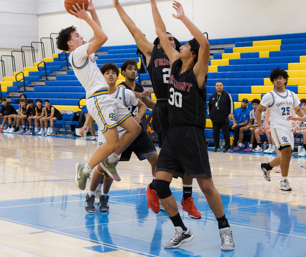 The Santa Clara Bruins basketball team lost to the Fremont Firebirds 67-40, but appear to have the right man at the helm to turn the team around.