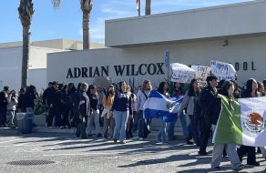 Wilcox Students Walkout in Support of Immigrants