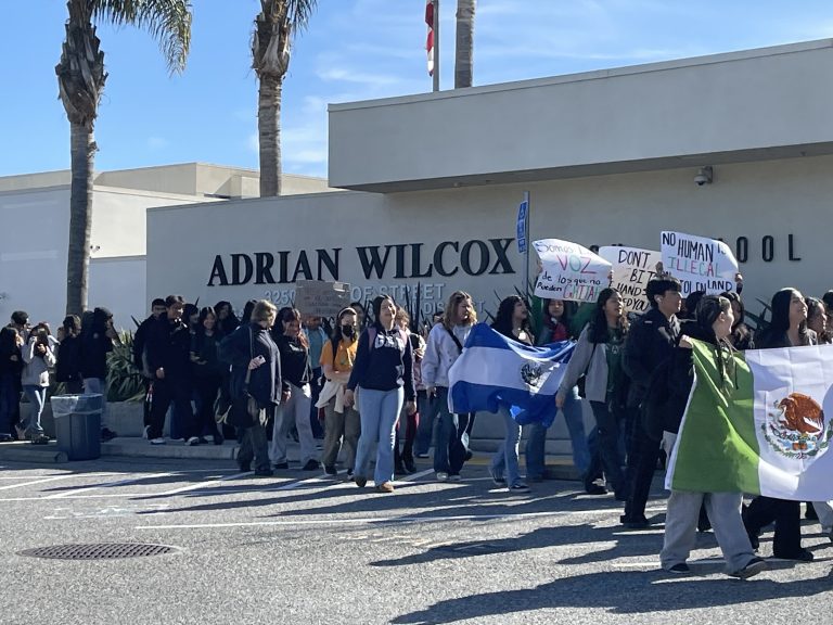 Wilcox Students Walkout in Support of Immigrants