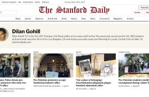 Stanford Student Journalist Won’t Face Criminal Charges for Coverage of Student Protests