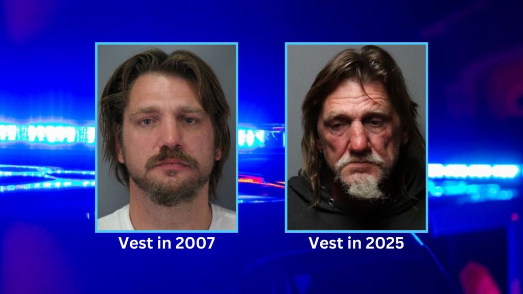Sunnyvale DPS officers have arrested Davis Bryan Vest, a man charged with at least two cold case rapes from 2007 and 2009.