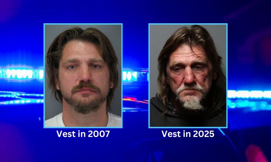 Sunnyvale DPS officers have arrested Davis Bryan Vest, a man charged with at least two cold case rapes from 2007 and 2009.