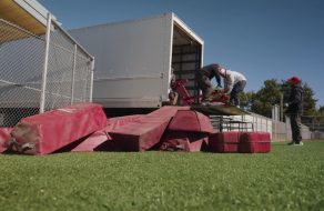 49ers Donate Football Equipment to Santa Clara High Schools