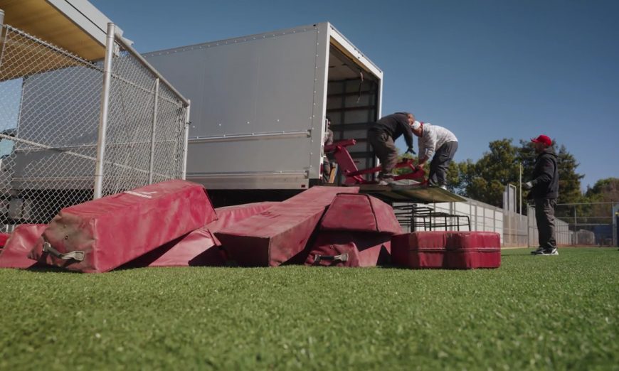 The 49ers have donated more than $20,000 worth of football equipment to MacDonald, Santa Clara and Wilcox high schools to help local football programs.