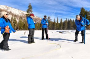 Statewide Snowpack at 90% of Average, Better in Northern California than Down South