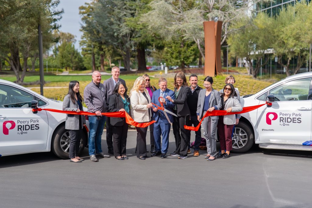 Sunnyvale is making it easier to get around the Peery Park area with a new on demand rideshare program paid for through grants and city funds.