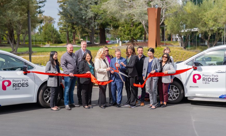 Sunnyvale is making it easier to get around the Peery Park area with a new on demand rideshare program paid for through grants and city funds.