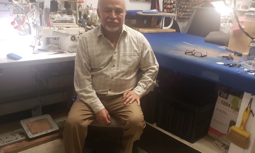 Eduardo of Eduardo's Tailoring on Stevens Creek Boulevard uses his skills with a needle and thread to tackle the toughest of projects.