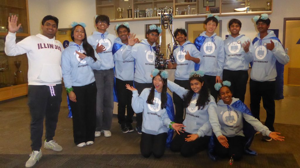 The AstroBruins, which operates out of a Sunnyvale garage, were one of several Bay Area teams that competed at the national robotics competition.