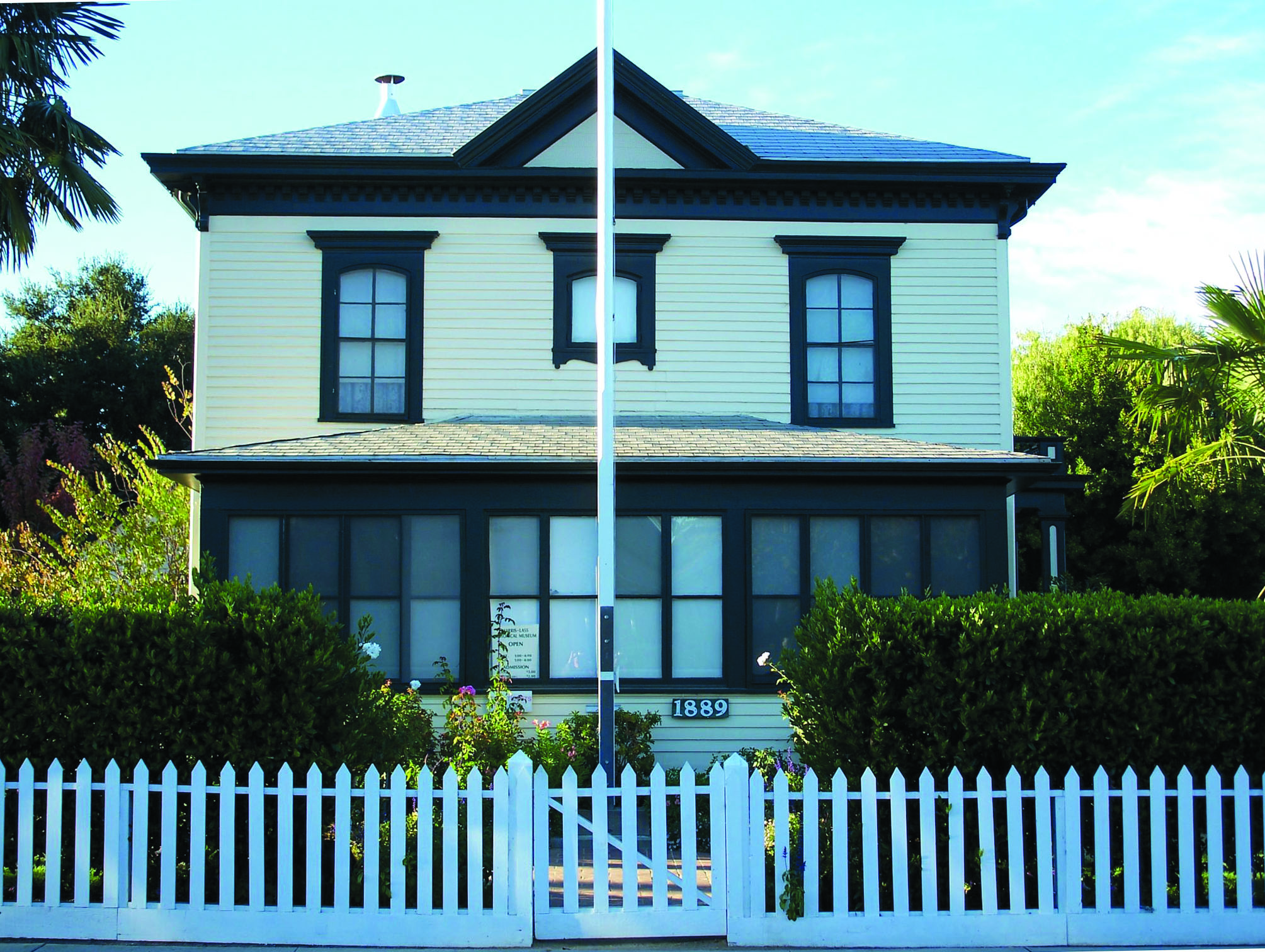 The Harris Lass Museum on Market Street is named after James Harris and Captain Christian Lass, the former owners of the home.