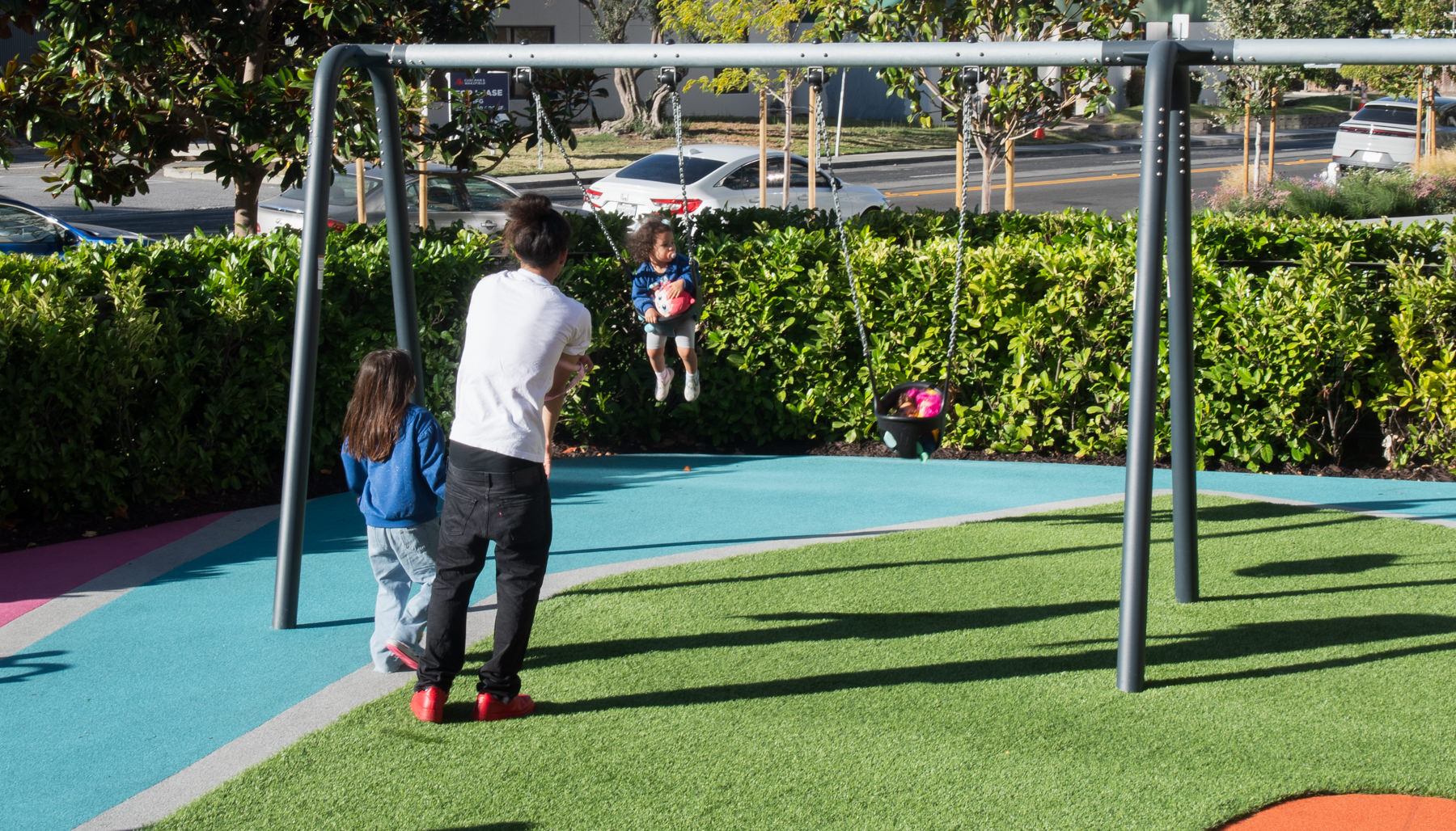 Developer Related Companies recently opened a small park in Clara neighborhood, the city's 42nd park as part of the Tasman East Specific Plan.