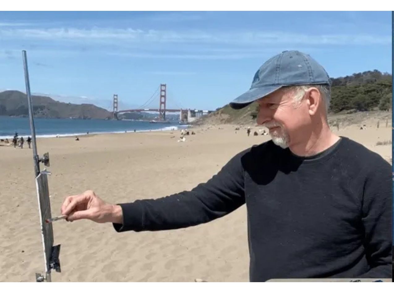 Local artist Dean Larson's works will be featured at the Triton Museum of Art from now through Dec. 7, 2025.