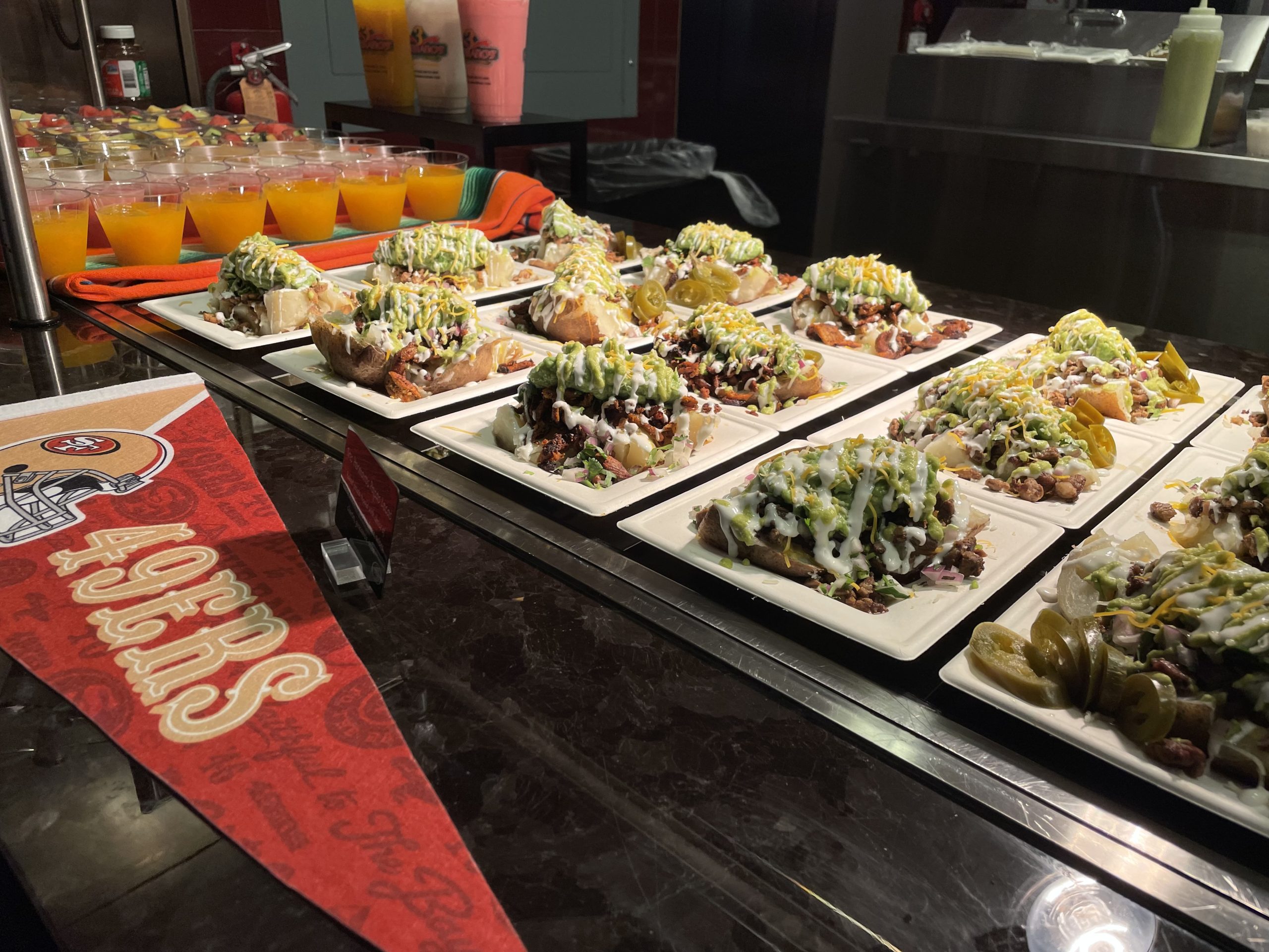 The food at Santa Clara's Levi's Stadium is curated in part by senior executive chef Alvin Kabiling and includes Araujo’s Mexican restaurant.