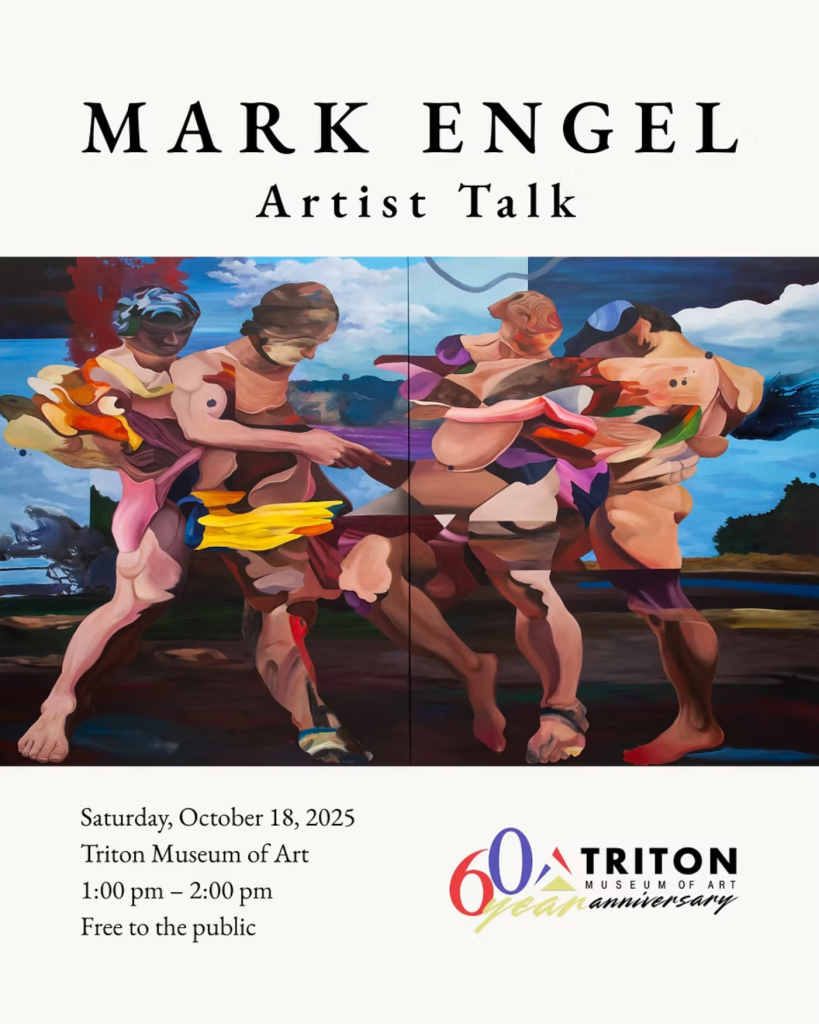 Mark Engel Artist Talk — 1 p.m. – 2 p.m. at Triton Museum of Art (1505 Warburton Ave, Santa Clara)