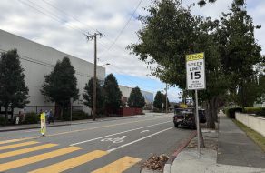 The City of Santa Clara has installed 15 mph signs in school zones to require reduced speeds when children are present.