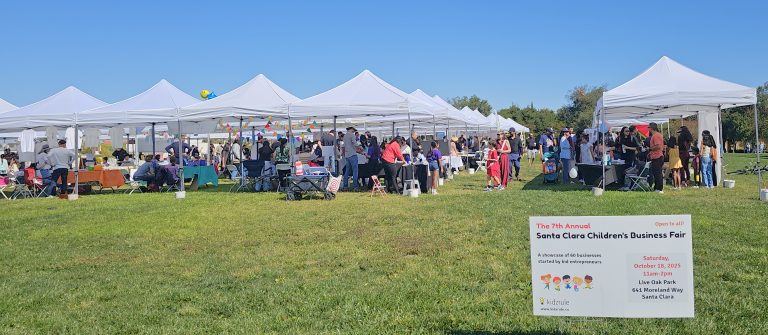 Kid Capitalists Close Sales at 2025 Santa Clara Children’s Business Fair