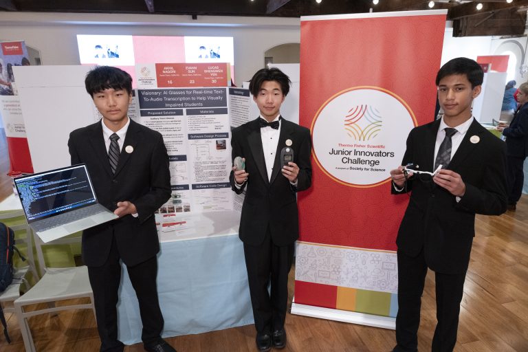 Santa Clara Students Take Home Top Prizes at 2025 Thermo Fisher Scientific Junior Innovators Challenge