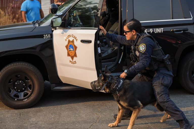 Santa Clara K9 Dog Retires