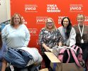 On Nov. 4, the SISCSV purchased, filled and donated 60 backpacks to a YWCA program for women who have escaped trafficking.