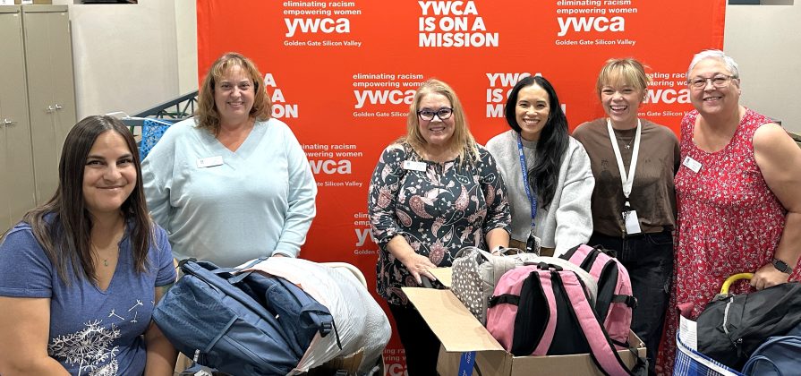 On Nov. 4, the SISCSV purchased, filled and donated 60 backpacks to a YWCA program for women who have escaped trafficking.