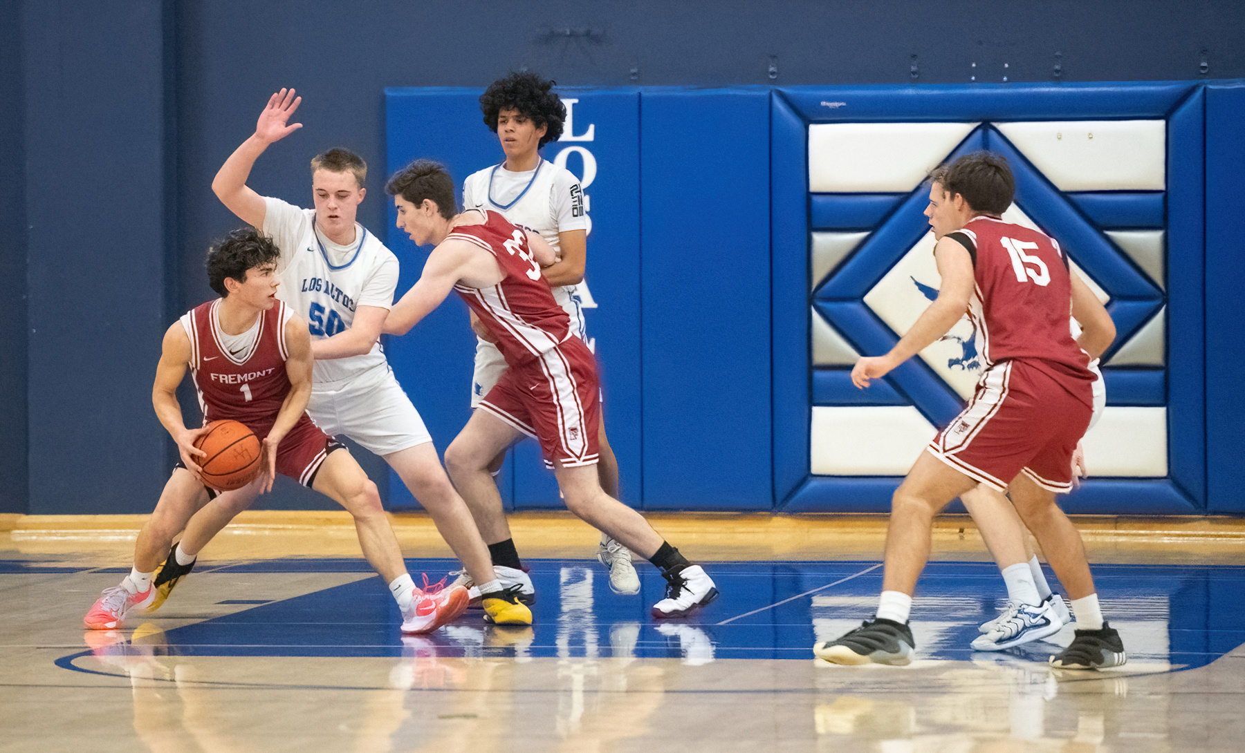 The Fremont Firebirds fell to the Los Altos Eagles 53-38 on Jan. 13, a tough loss after a hot start to the season.