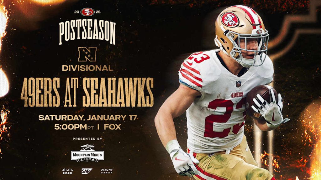 NFL Divisional Round: San Francisco 49ers vs Seattle Seahawks — 5 p.m. in Seattle, WA
