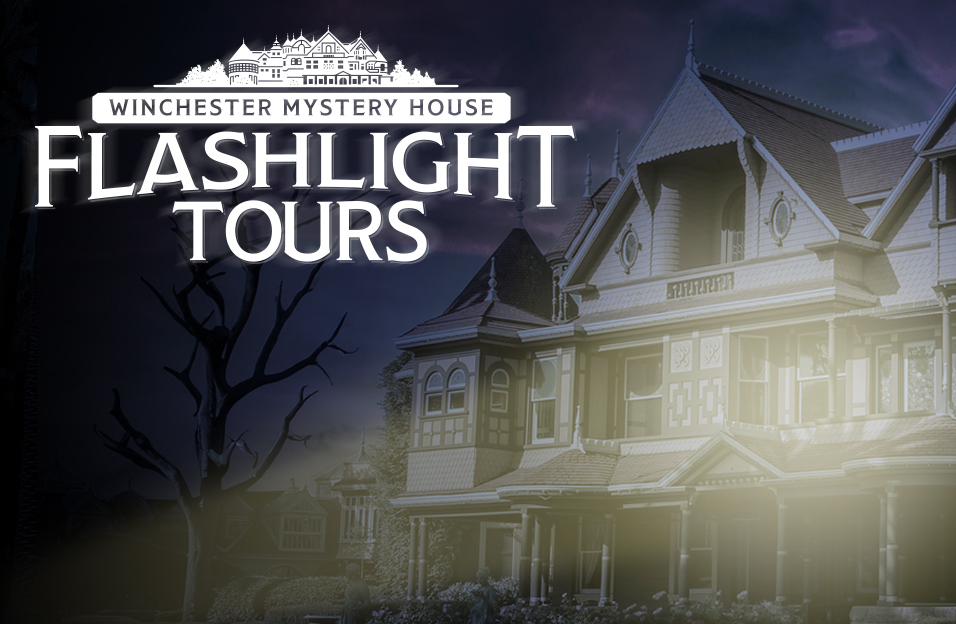 Flashlight Tours  at Winchester Mystery House, San Jose