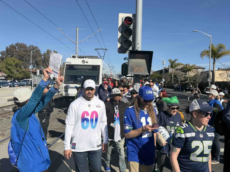 Seahawks Fans Flock to Santa Clara for Super Bowl; ICE Invisible