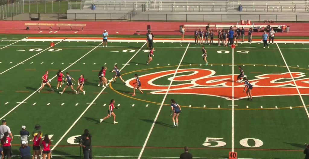 Wilcox, Santa Clara and MacDonald high schools were all represented at the inaugural Wedemeyer flag football all-star game.