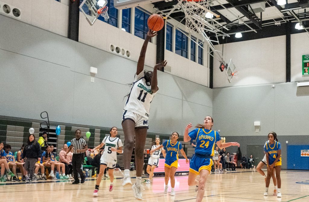 In a tough loss on Senior Night, the MacDonald Condors fell to district rivals the Santa Clara Bruins 55-34 on Feb. 17.