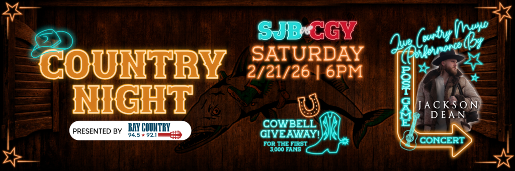 San Jose Barracuda vs. Calgary Wranglers: Country Night — 6 p.m. at Tech CU Arena, San Jose