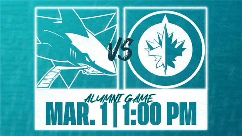 San Jose Sharks vs. Winnipeg Jets: Alumni Game — 1 p.m. at SAP Center, San Jose
