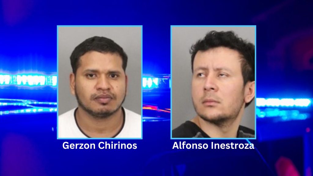 DPS officers arrested Gerzon Chirinos and Alfonso Inestroza and charged them with killing 24-year-old mother Kembery Chirinos-Flores.