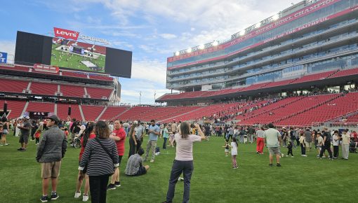 Santa Clara Scores Touchdown as Families Flock to Free Field Day at Levi’s Stadium