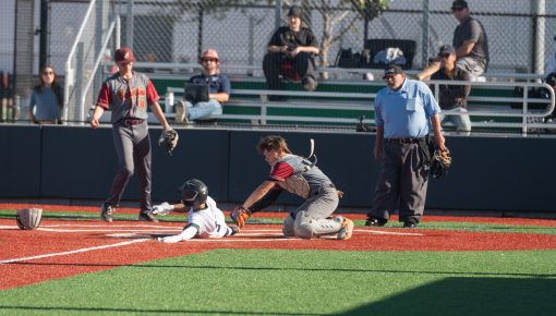 MacDonald Baseball Falls to Cupertino in League Opener