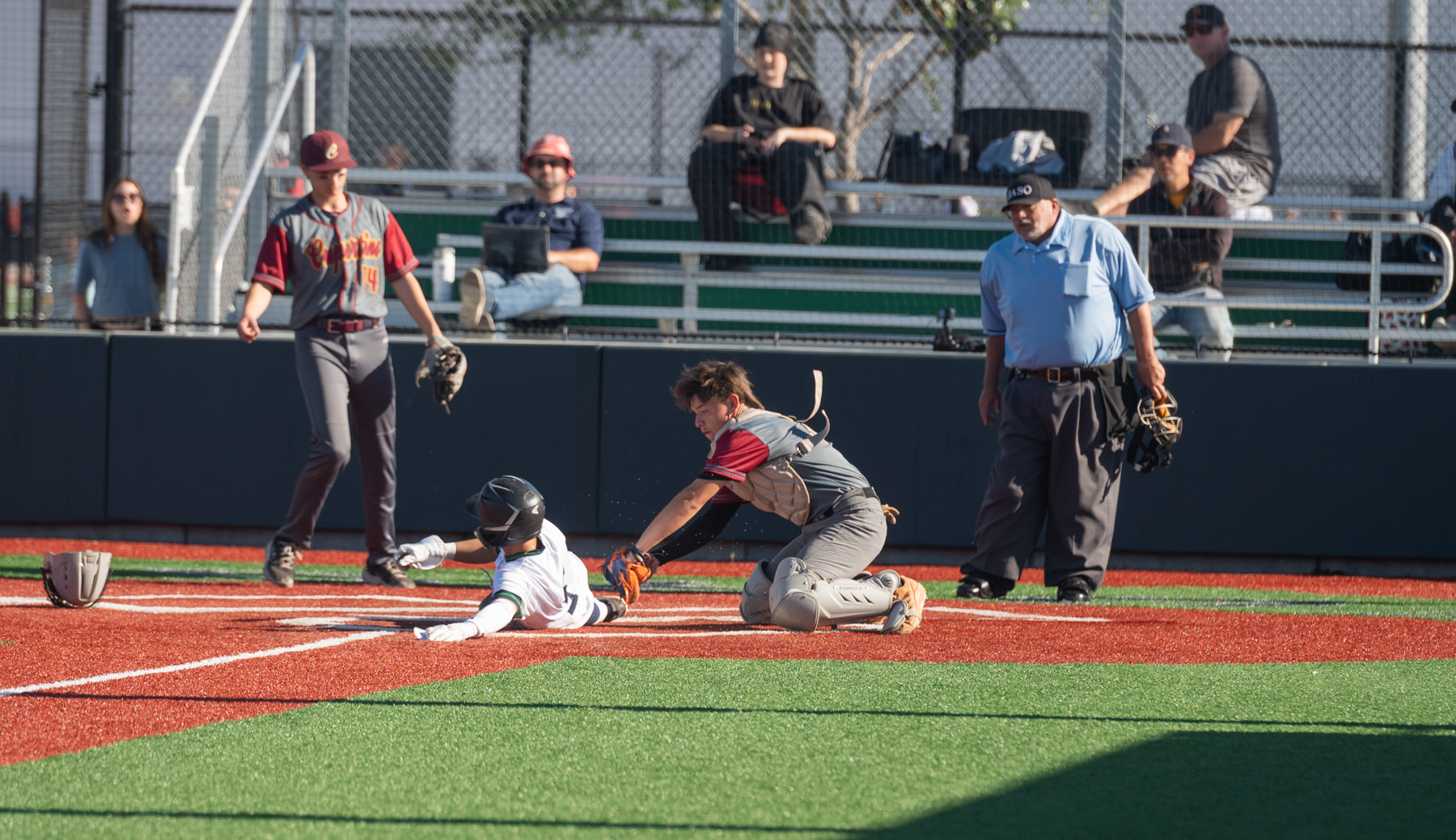 The MacDonald baseball team lost to the Cupertino Pioneers 16-2 on March 23 due to some unfortunate mid-game mental mistakes.