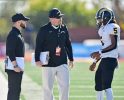 Conor Dunn takes over as the Chargers' head coach, taking the reins from Paul Rosa, who moves over to offensive coordinator.