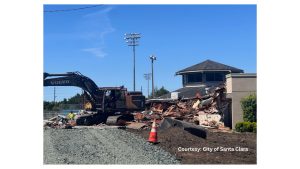 Swim Center Construction Underway in Santa Clara