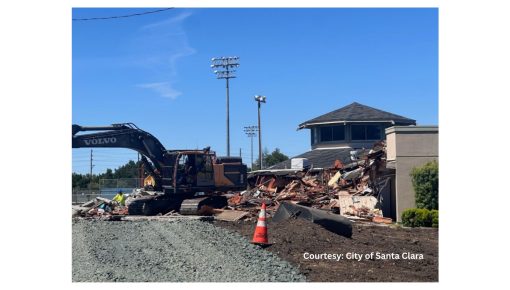 Swim Center Construction Underway in Santa Clara