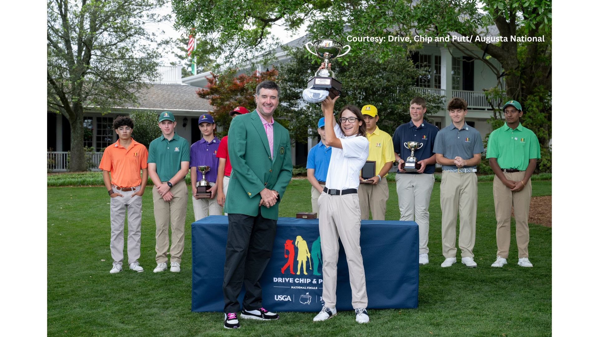 Local teen Arno Wehle, who calls Pruneridge his home course, won the Drive, Chip and Putt Championship at Augusta in April.
