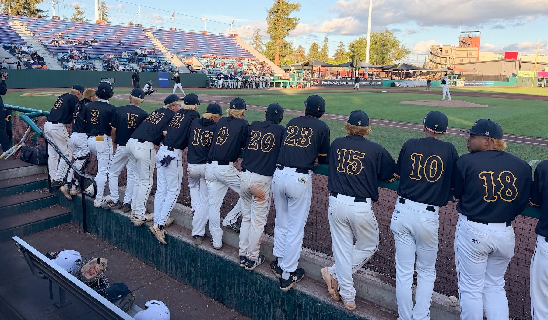 The Wilcox Chargers Baseball team took on the Menlo School Knights at the CCS Championship.