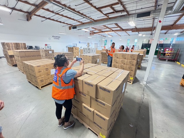 Sunnyvale Community Services partnered with the Church of Jesus Christ of Latter-day Saints for the America250 food delivery program.