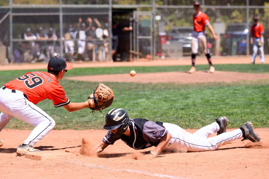 The Sunnyvale Junior All Stars beat Ferrasci Park Little League 22-4 on July 3 in the opening round of the Section 5 tournament.